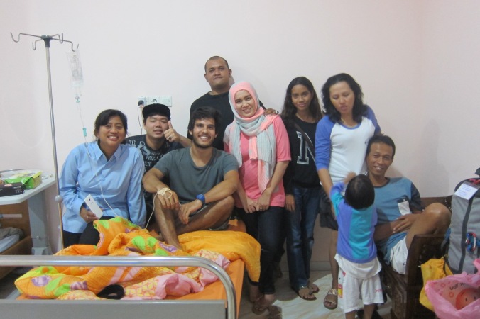 ¡Mi familia en Bengkulu!
